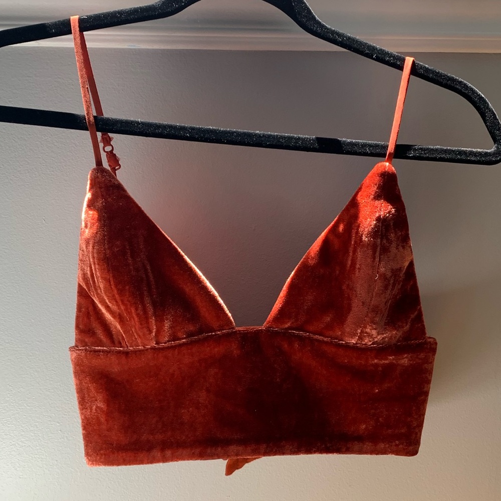 Tanned Orange Bralette